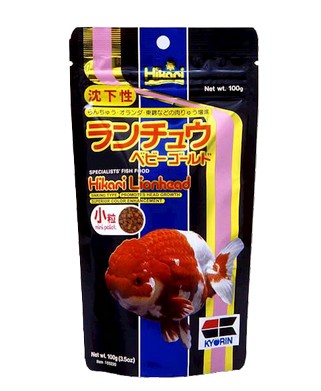 HIKARI LIONHEAD MINI 100G POKARM DLA ZŁOTYCH RYB