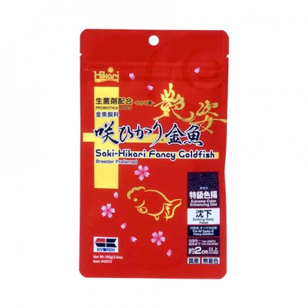 HIKARI SAKI FANCY GOLDFISH EX COLOR 100 G POKARM