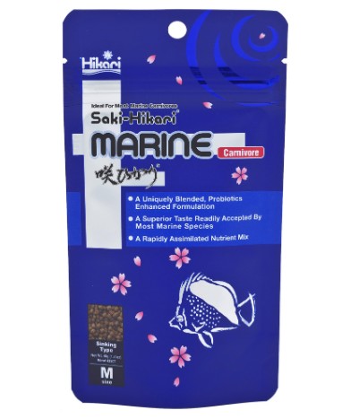 HIKARI SAKI MARINE CARNIVORE SINKING M 40G POKARM