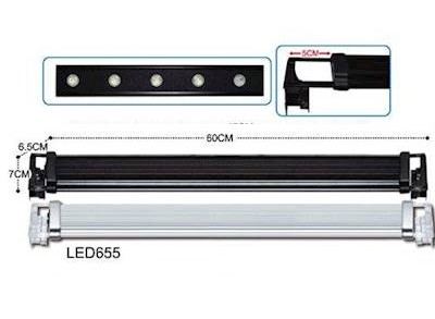 IKOLA LED 655 (8 WHITE LED) OŚWIETLENIE AKWARIOWE