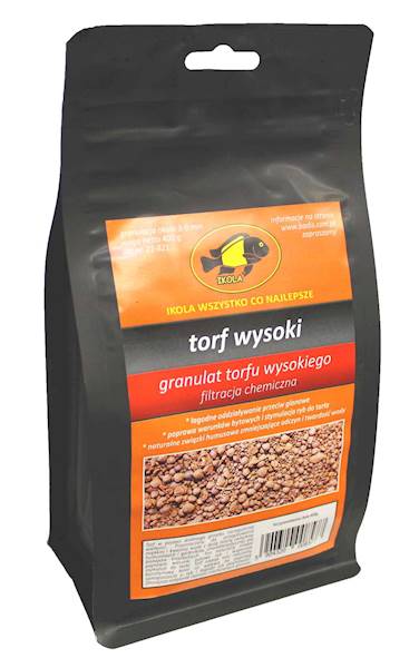 IKOLA TORF WYSOKI 400G PREPARAT AKWARYSTYCZNY