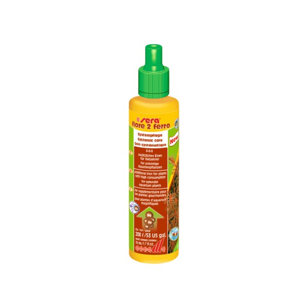 SERA FLORE 2 FERRO 50 ML NAWÓZ AKWARYSTYCZNY
