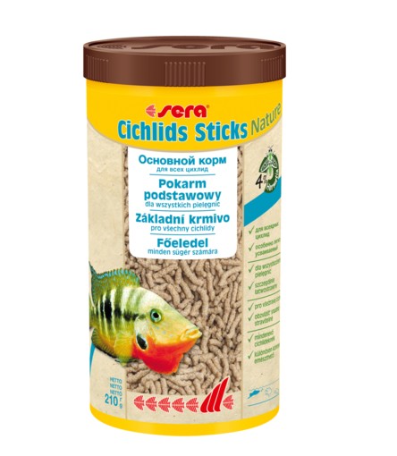 SERA CICHLIDS STICKS 1000ML PAŁECZKI DLA PIELĘGNIC