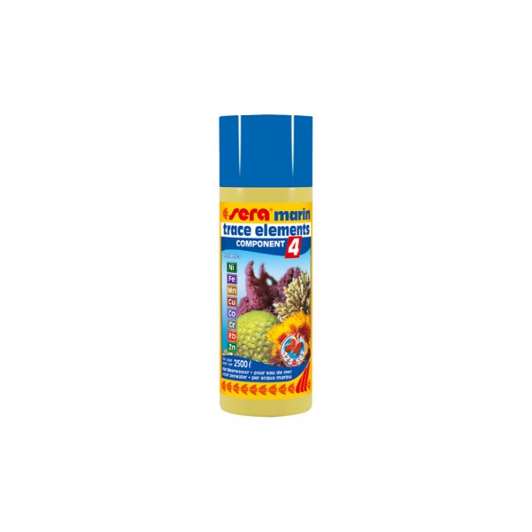 SERA MARIN COMPONENT 4 TRACE ELEMENTS 250 ML PREPARAT AKWARYSTYCZNY