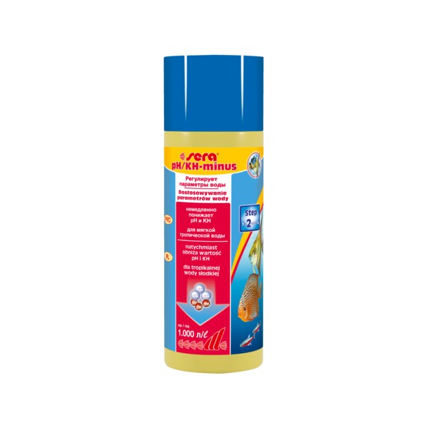 SERA PH/KH-MINUS 250 ML PREPARAT OBNIZAJĄCY PH W AKWARIUM