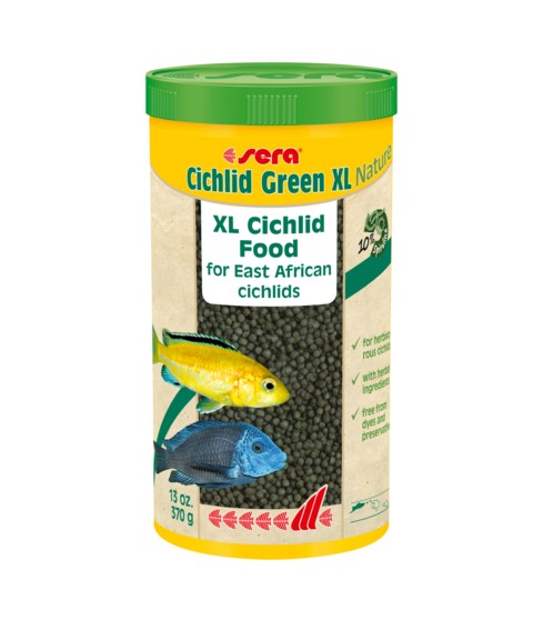 SERA CICHLID GREEN XL 1000 ML POKARM DLA PIELĘGNIC