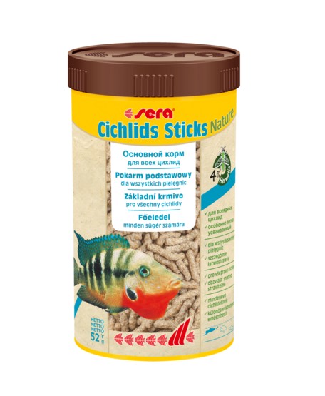 SERA CICHLIDS STICKS 250 ML POKARM DLA RYB