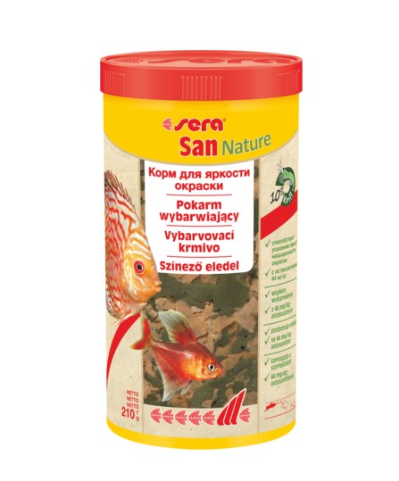 SERA SAN NATURE 1000 ML POKARM WYBARWIAJĄCY