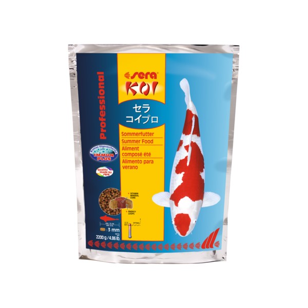 SERA KOI PROFESSIONAL SUMMER FOOD 2200G POKARM SPECJALNY
