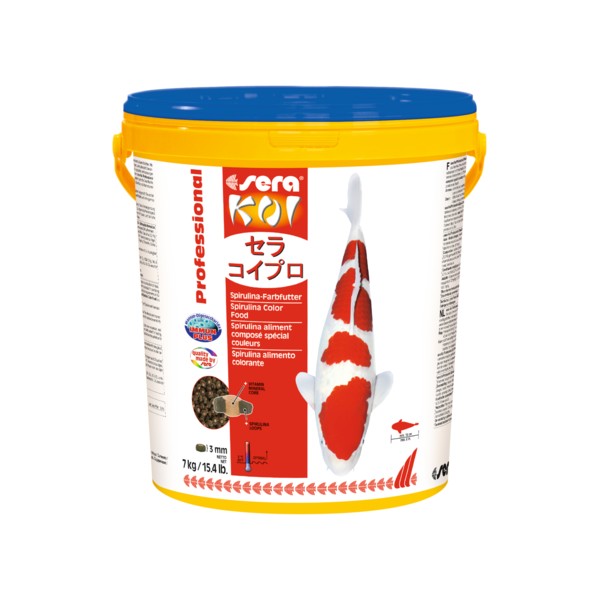 SERA KOI PROFESSIONAL SPIRULINA COLOR FOOD 7KG POKARM