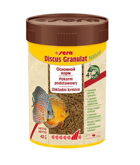 SERA DISCUS GRANULES 100 ML POKARM DLA PIELĘGNIC