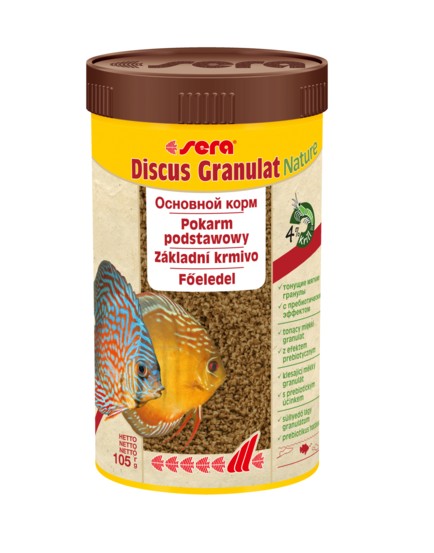SERA DISCUS GRANULES 250 ML POKARM DLA PIELĘGNIC