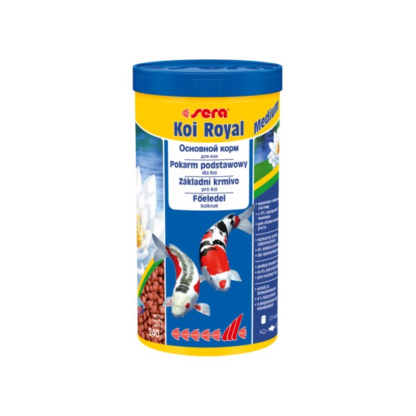 SERA ROYAL MEDIUM 1000ML POKARM PODSTAWOWY DLA KOI