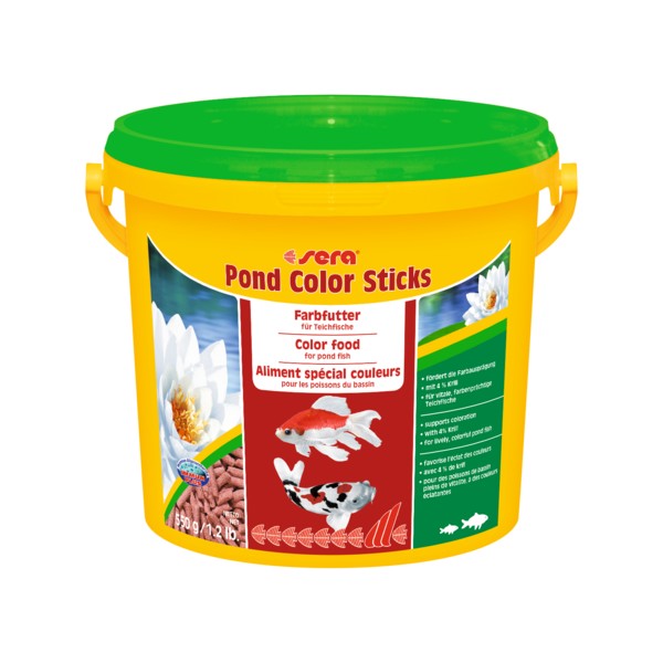 SERA POND COLOR STICKS 3800 ML POKARM WYBARWIAJĄCY