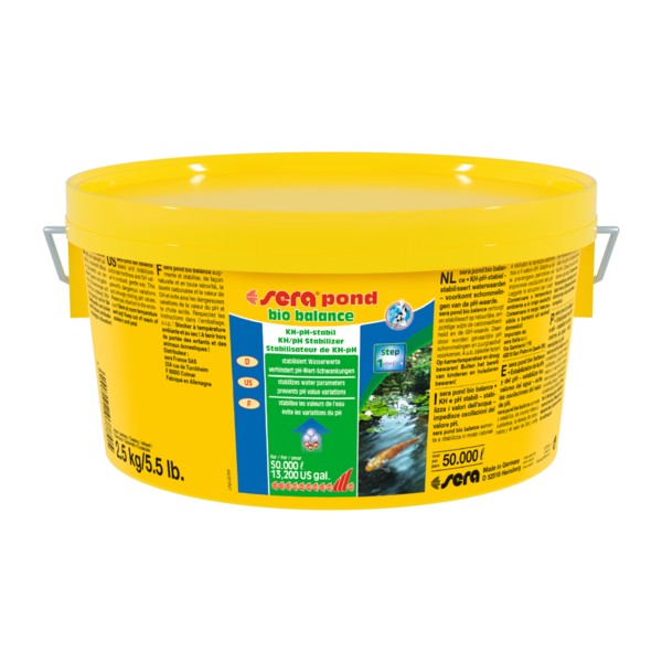 SERA POND BIO BALANCE 2,5 KG STABILIZATOR PARAMETRÓW WODY