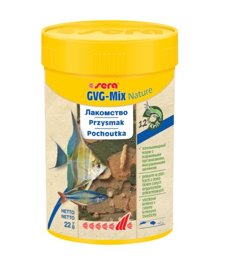 SERA PRZYSMAK GVG-MIX 250 ML POKARM DLA RYB