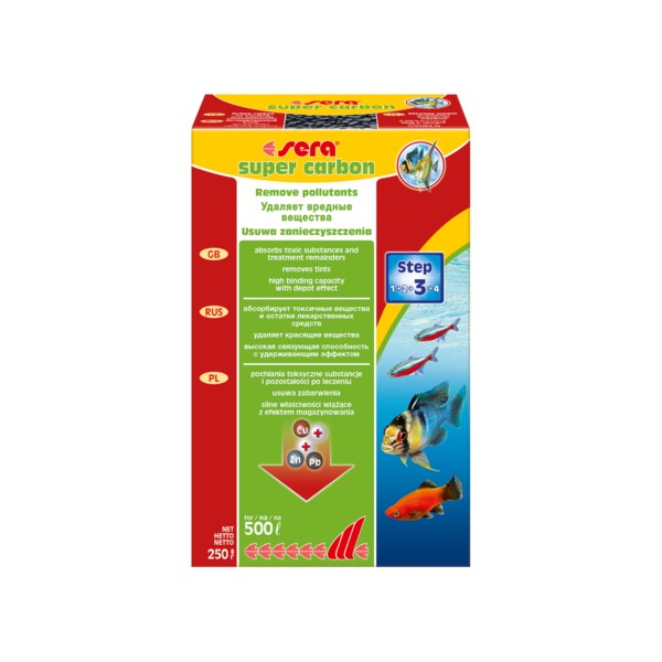 SERA SUPER CARBON 250 G WĘGIEL AKTYWNY