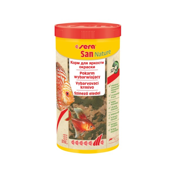 SERA SAN NATURE 1000 ML POKARM WYBARWIAJĄCY