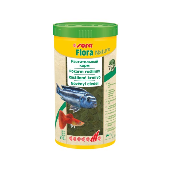 SERA FLORA 1000 ML POKARM ROŚLINNY DLA RYB