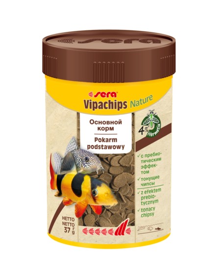 SERA VIPACHIPS 100 ML POKARM TONĄCY DLA RYB