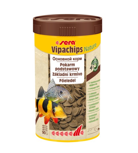 SERA VIPACHIPS 250 ML POKARM TONĄCY DLA RYB