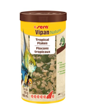 SERA VIPAN NATURE POKARM PŁATKI 1000 ML
