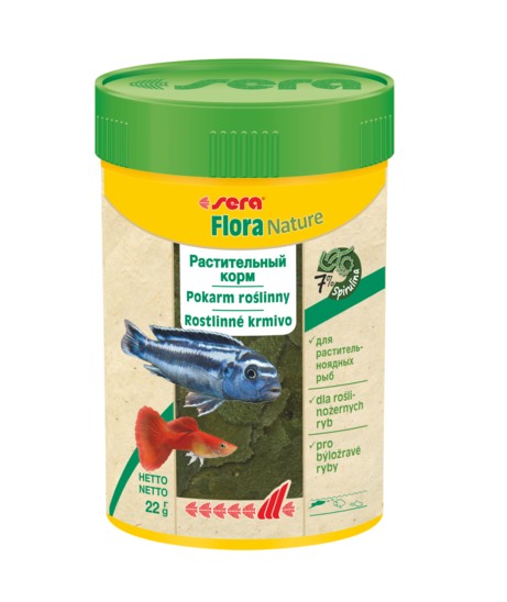 SERA FLORA 100 ML POKARM ROŚLINNY DLA RYB