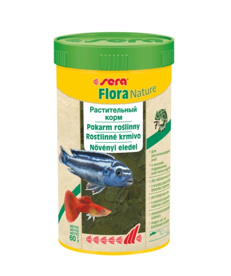 SERA FLORA 250 ML POKARM ROŚLINNY DLA RYB