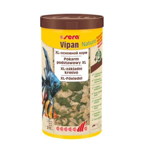 SERA VIPAN LARGE FLAKES 1000 ML POKARM DLA RYB