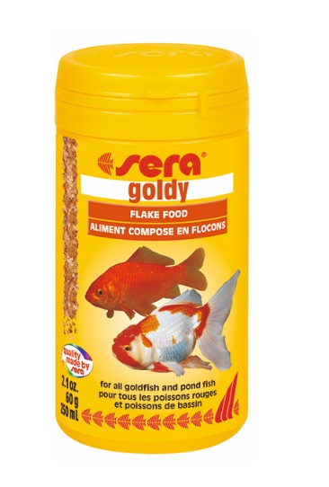 SERA GOLDY 250 ML POKARM DLA ZŁOTYCH RYBEK