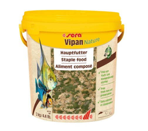 SERA VIPAN 2 KG PŁATKI POKARM DLA RYB