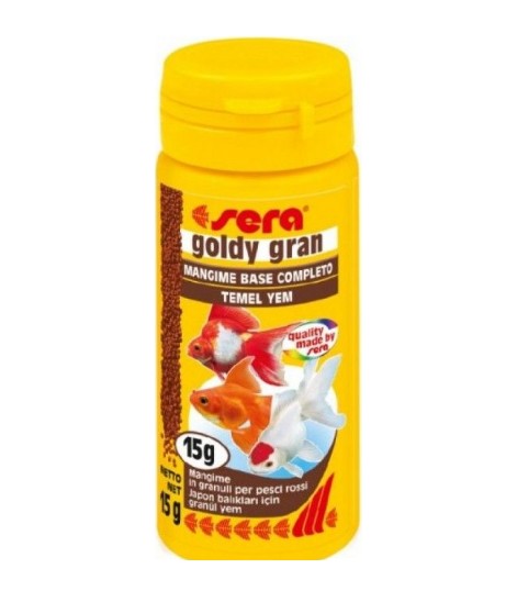SERA GOLDY GRAN 50 ML POKARM DLA ZŁOTYCH RYB