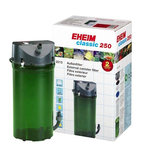 EHEIM CLASSIC 250 FILTR ZEWNĘTRZNY GĄBKI + ZAWORY