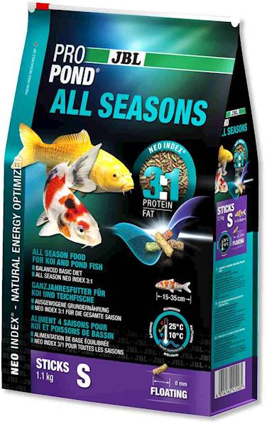 JBL PROPOND ALL SEASONS S 4,3 KG POKARM DLA RYB