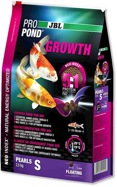 JBL PROPOND GROWTH S 2,5KG POKARM DLA RYB