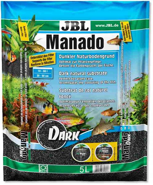 JBL MANADO DARK 5L CIEMNE NATURALNE PODŁOŻE