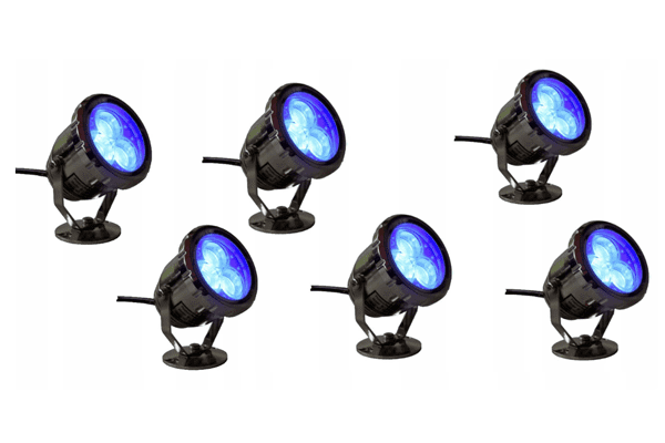 OBSERWUJ FONTANNA PŁYWAJĄCA 55000l/h oświetlenie LED 6x PILOT