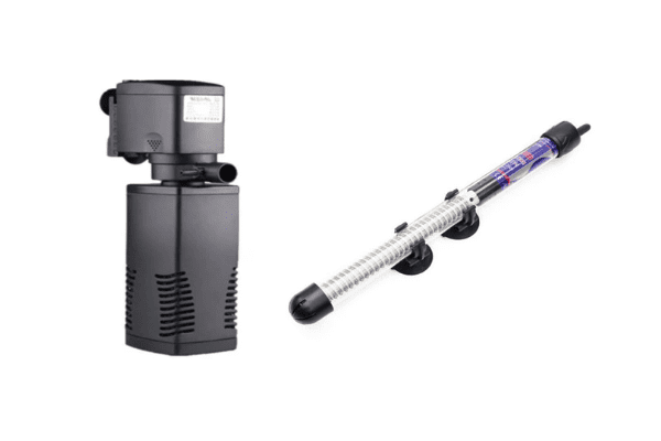 Zestaw 240 l owalny AQUAEL Led 2x16W + WYPOSAŻENIE 100