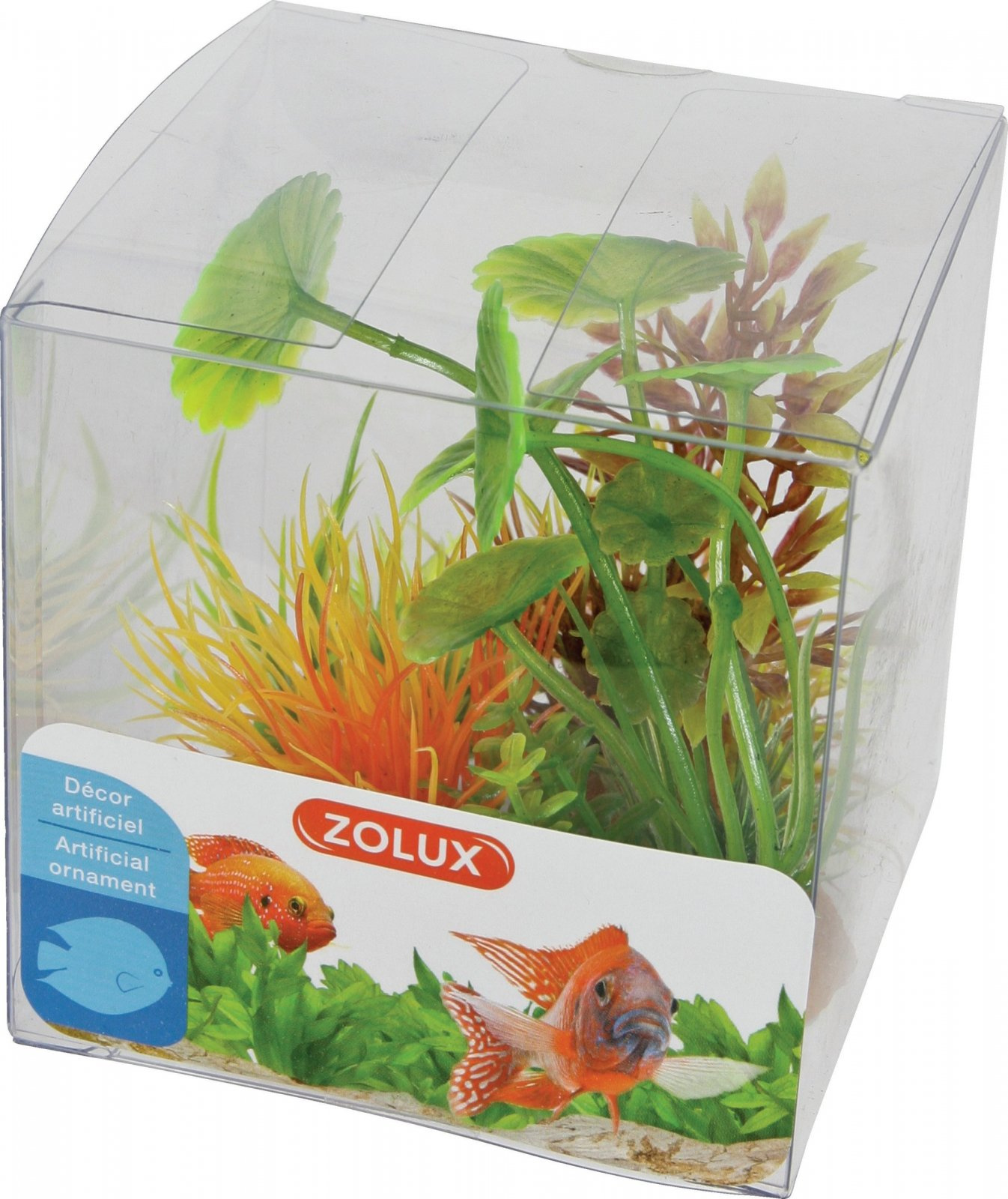 ZOLUX Dekoracje roślinne mix x 4 szt. zestaw 3