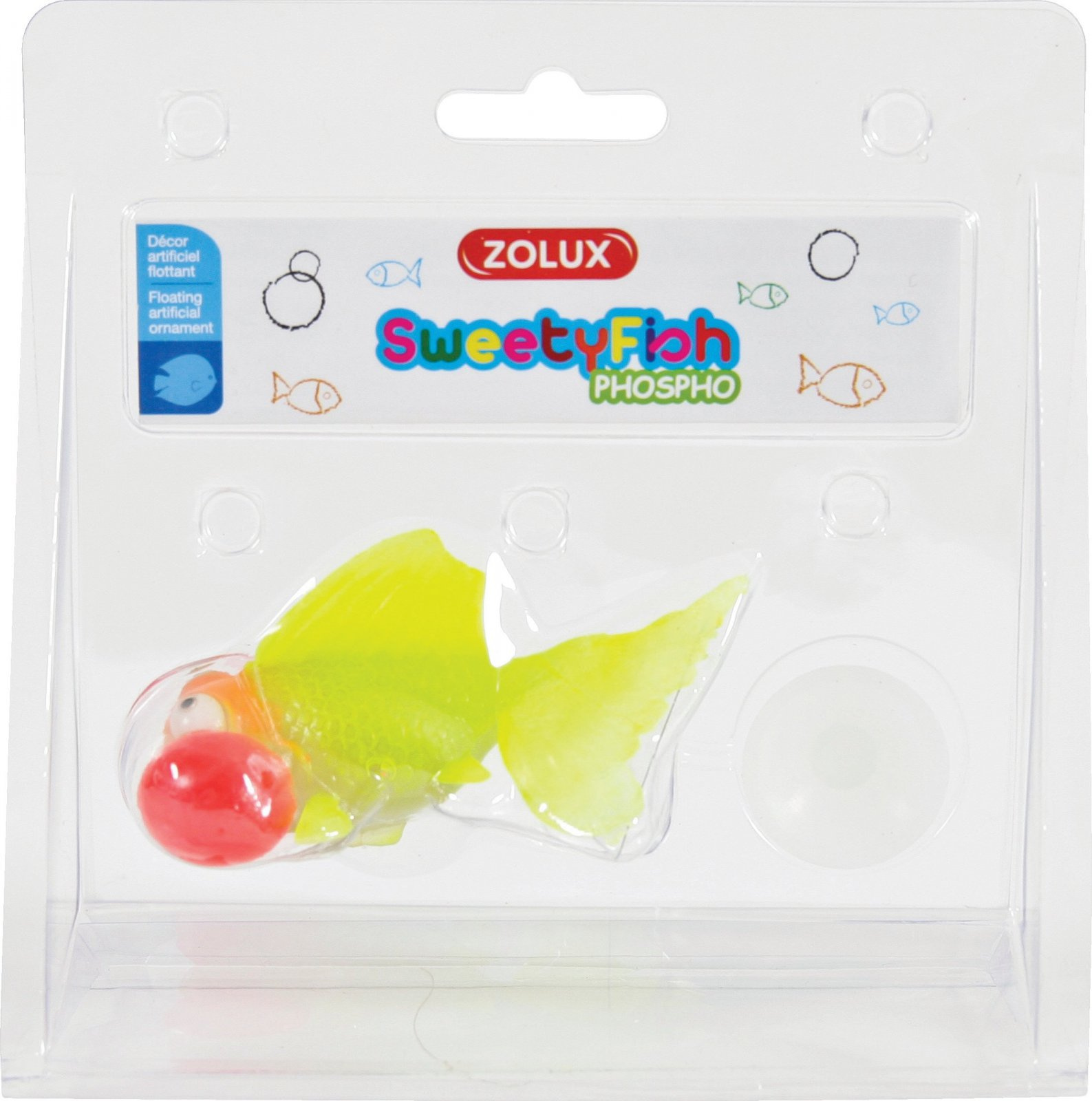 ZOLUX Dekoracja SweetyFish Phospho Rybka Bubble