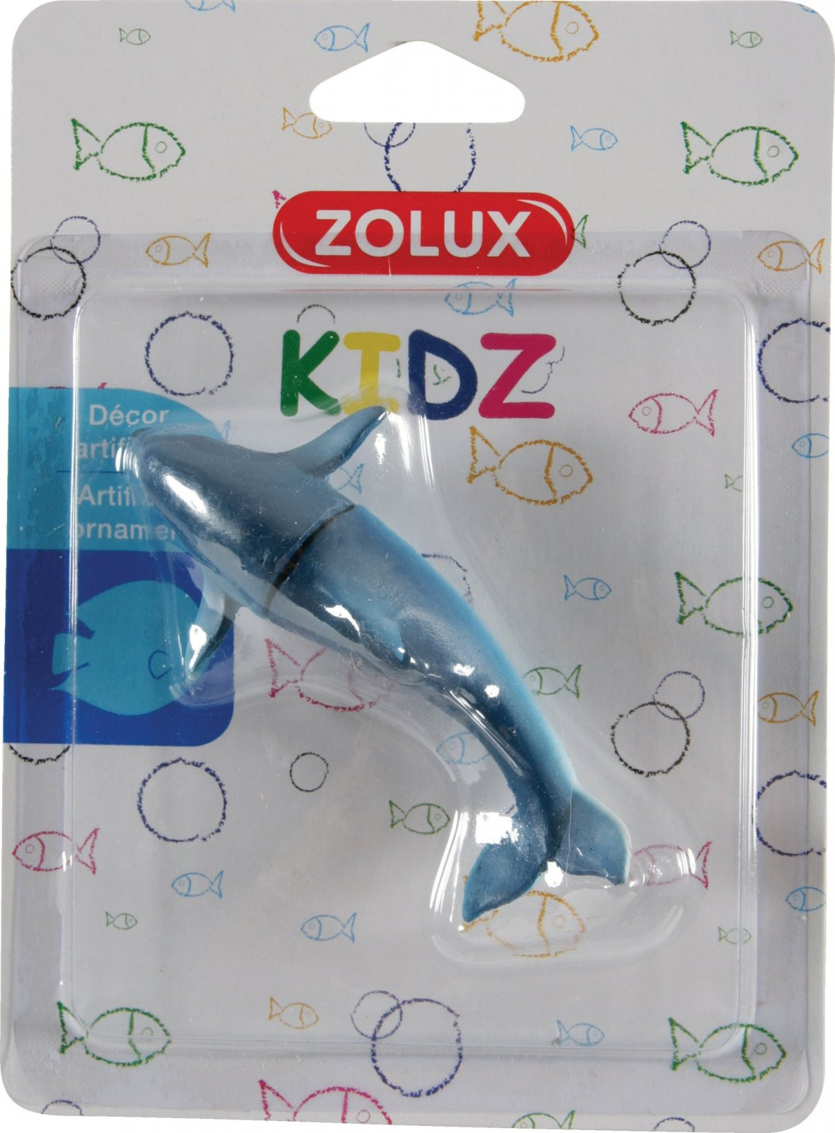 ZOLUX Dekoracja akwarystyczna z magnesami delfin