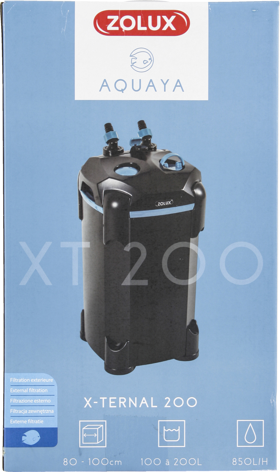 ZOLUX AQUAYA Filtr XTERNAL 200