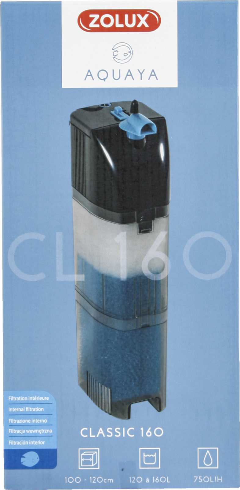 ZOLUX AQUAYA Filtr Classic 160