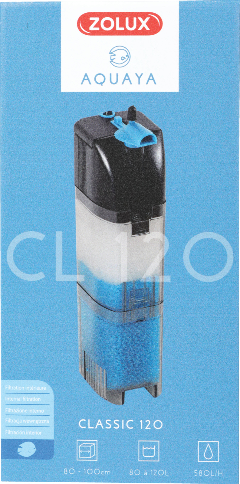 ZOLUX AQUAYA Filtr Classic 120