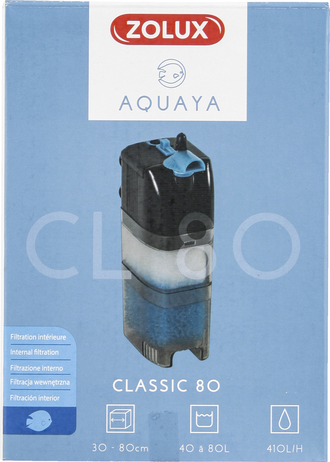 ZOLUX AQUAYA Filtr Classic 80