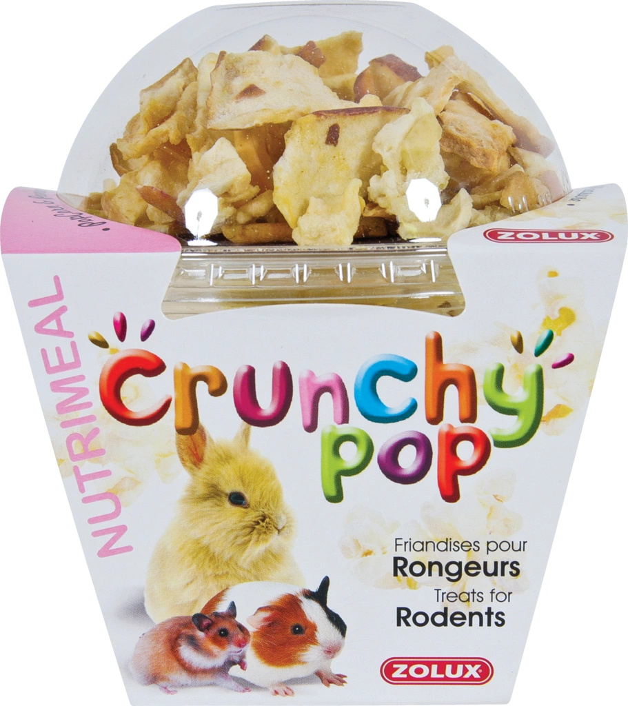 ZOLUX CRUNCHY POP jabłko 33g