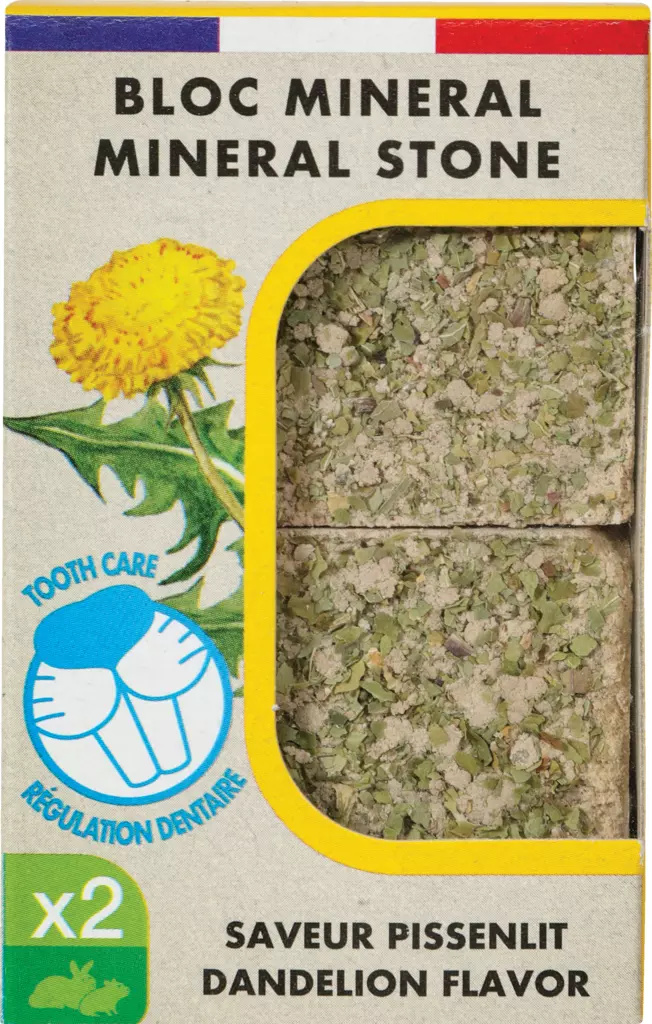 ZOLUX Kostki mineralne EDEN z mniszkiem lekarskim 2szt. x 100g