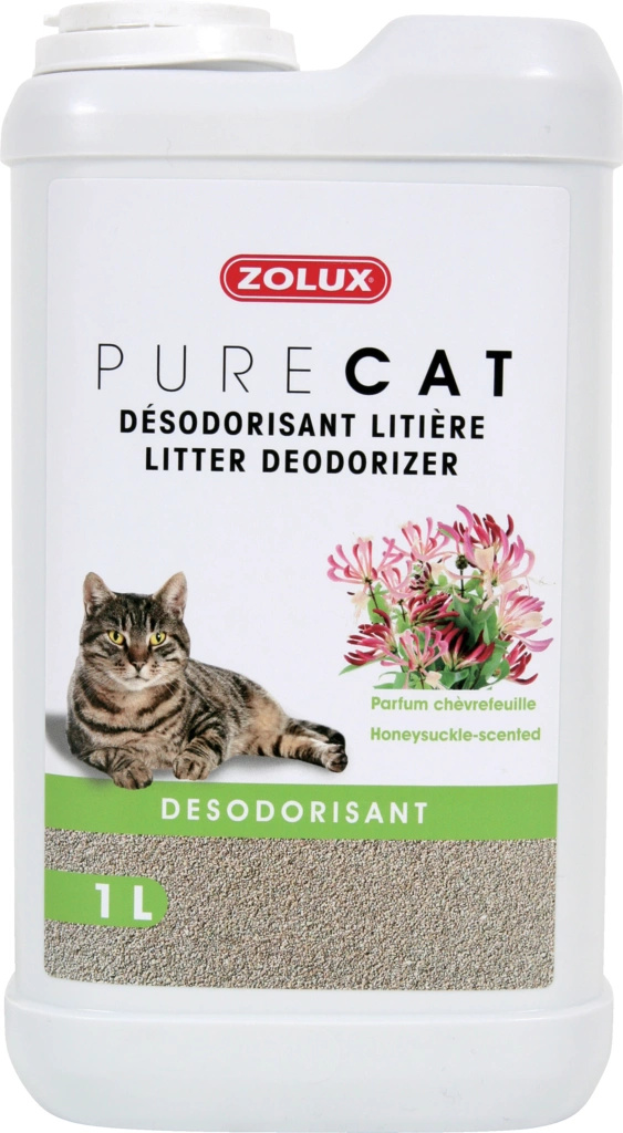 ZOLUX Dezodorant do żwirku PURECAT wiciokrzew 1l