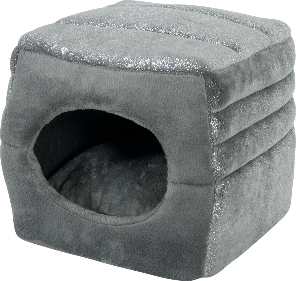 ZOLUX Legowisko Mademoiselle Cube 2w1 35x35x35 szary