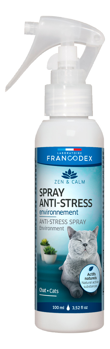 FRANCODEX Spray antystresowe środowisko dla kociąt i kotów 100ml